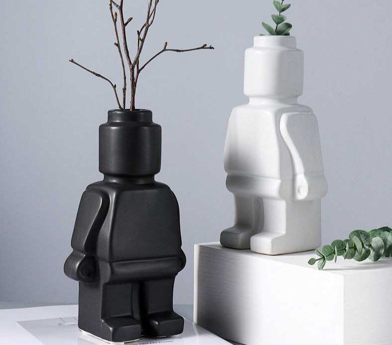 Cute Lego Body Vase