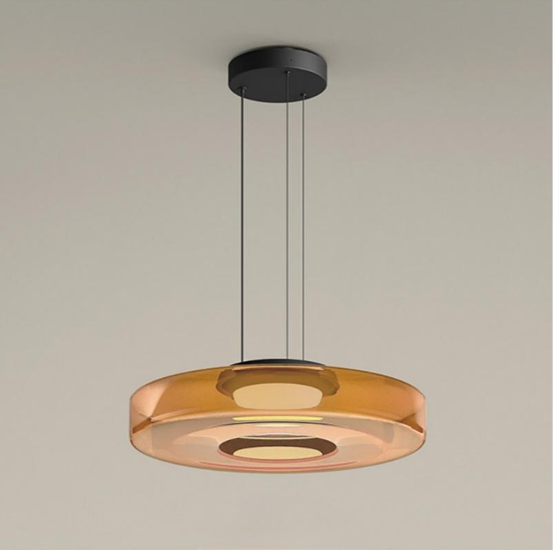 Glazen hanglampen in Bauhaus-stijl lamp