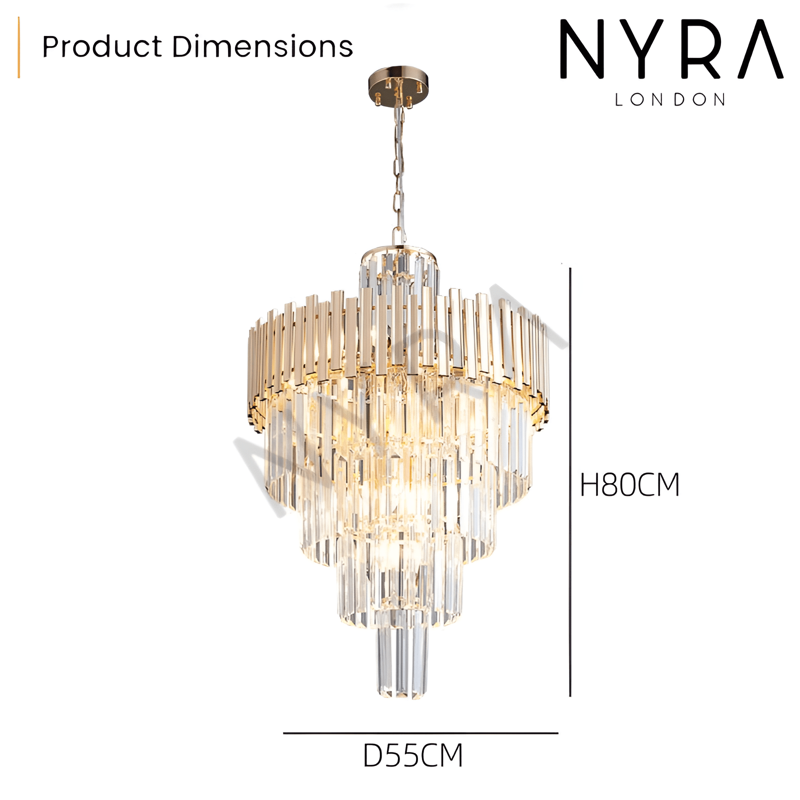 Golden Marie Chandelier Collection