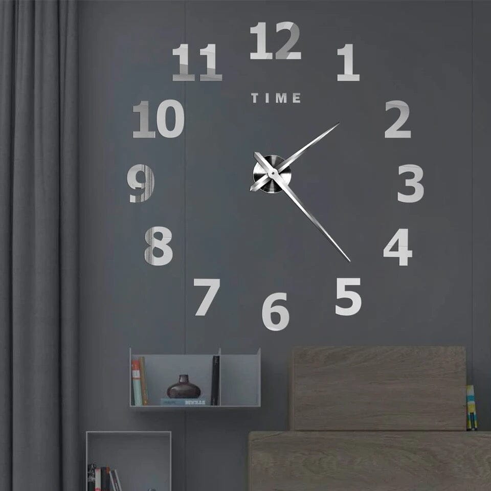 Reloj de Pared 3D Simplista