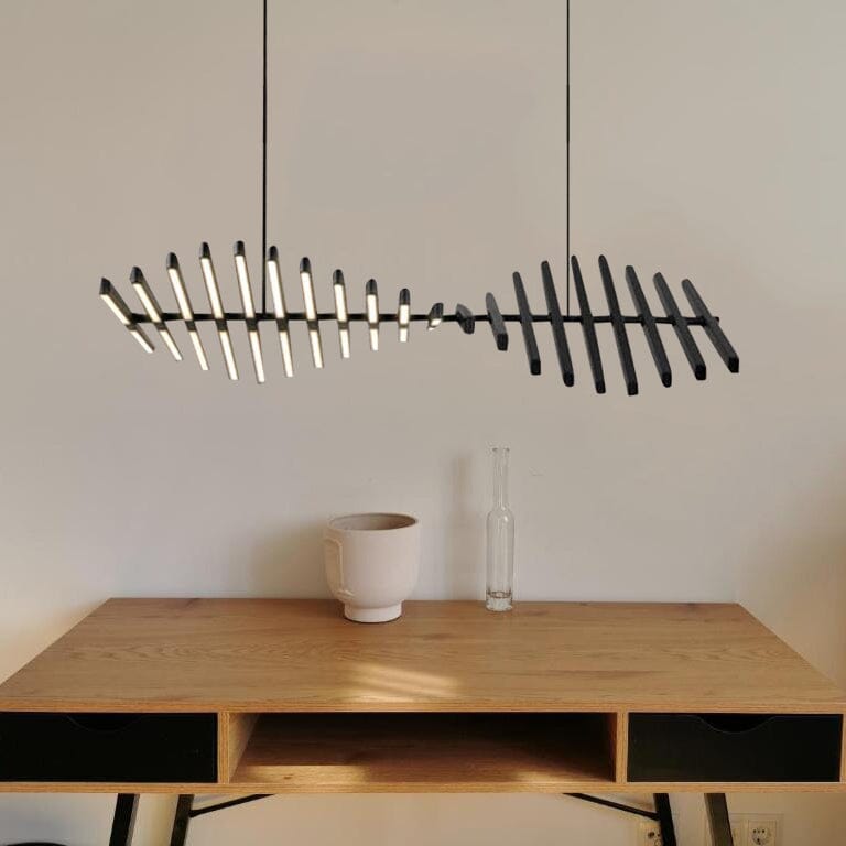 The Fishbone Chandelier