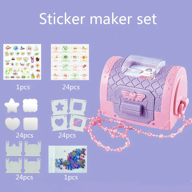 3D Glitter Sticker Machine™ - Festival de la Creatividad - Máquina de pegatinas con purpurina