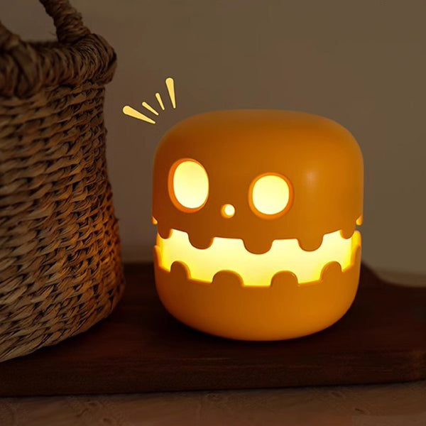 Spooky Pumpkin Night Light – Din Halloween Essential! 🎃