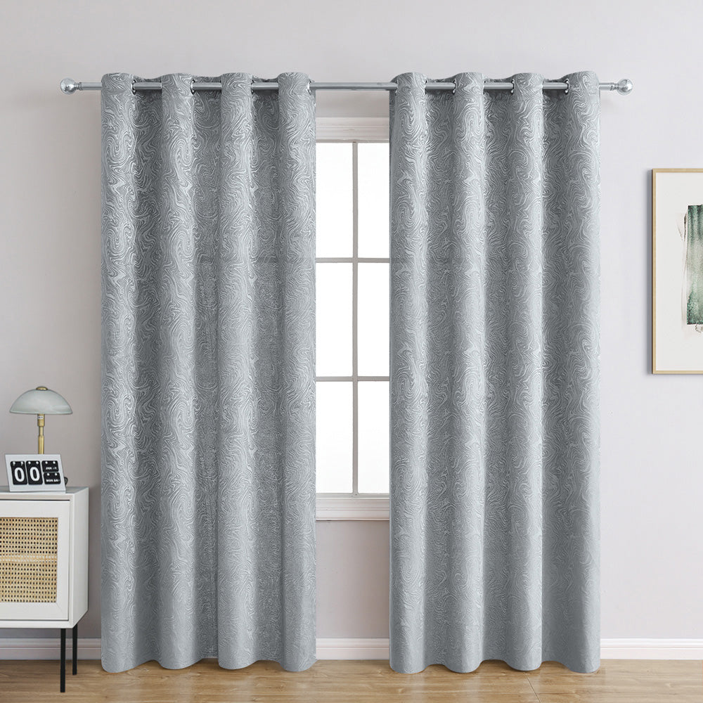 AquaShade - Textured Blackout Curtains that Add a Contemporary Touch to Your Living Room