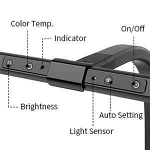 Lampe de bureau à pince d'architecte – Éclairage LED moderne pour l'efficacité du bureau à domicile