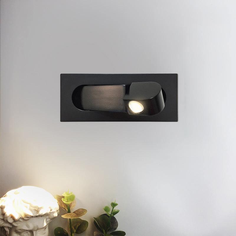 LumiNook - Lampe LED contemporaine pour table de nuit