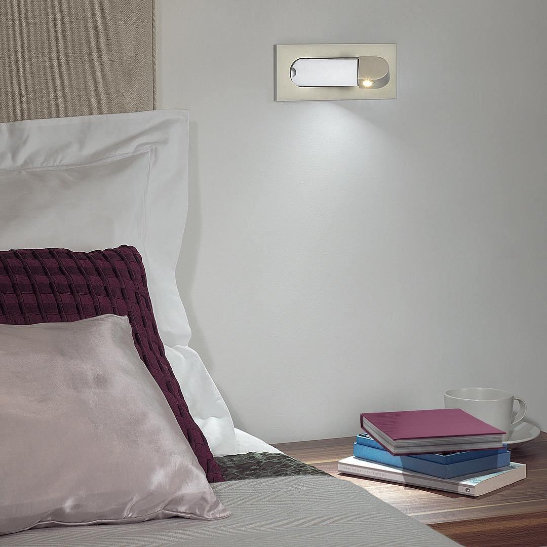 LumiNook - Lampe LED contemporaine pour table de nuit