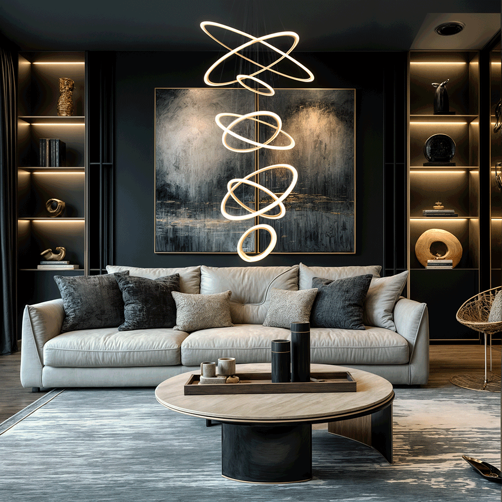 Mia Ring Chandelier