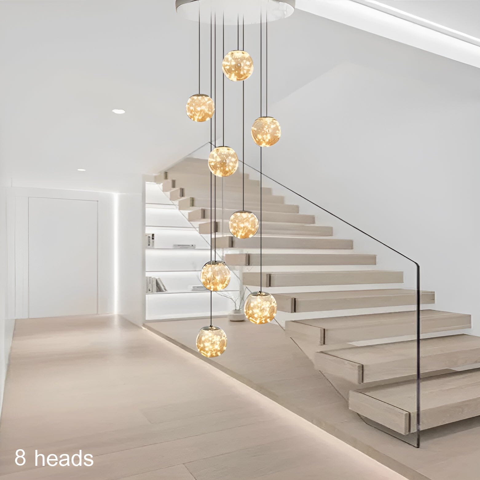 Bella Glass Ball Chandelier