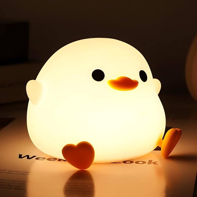 CozyDuck™ Lys upp ditt barns rum med denna bedårande LED-nattlampa!