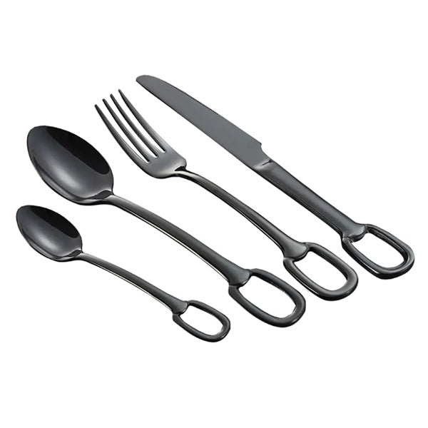 Elegance Ringlet Flatware Set