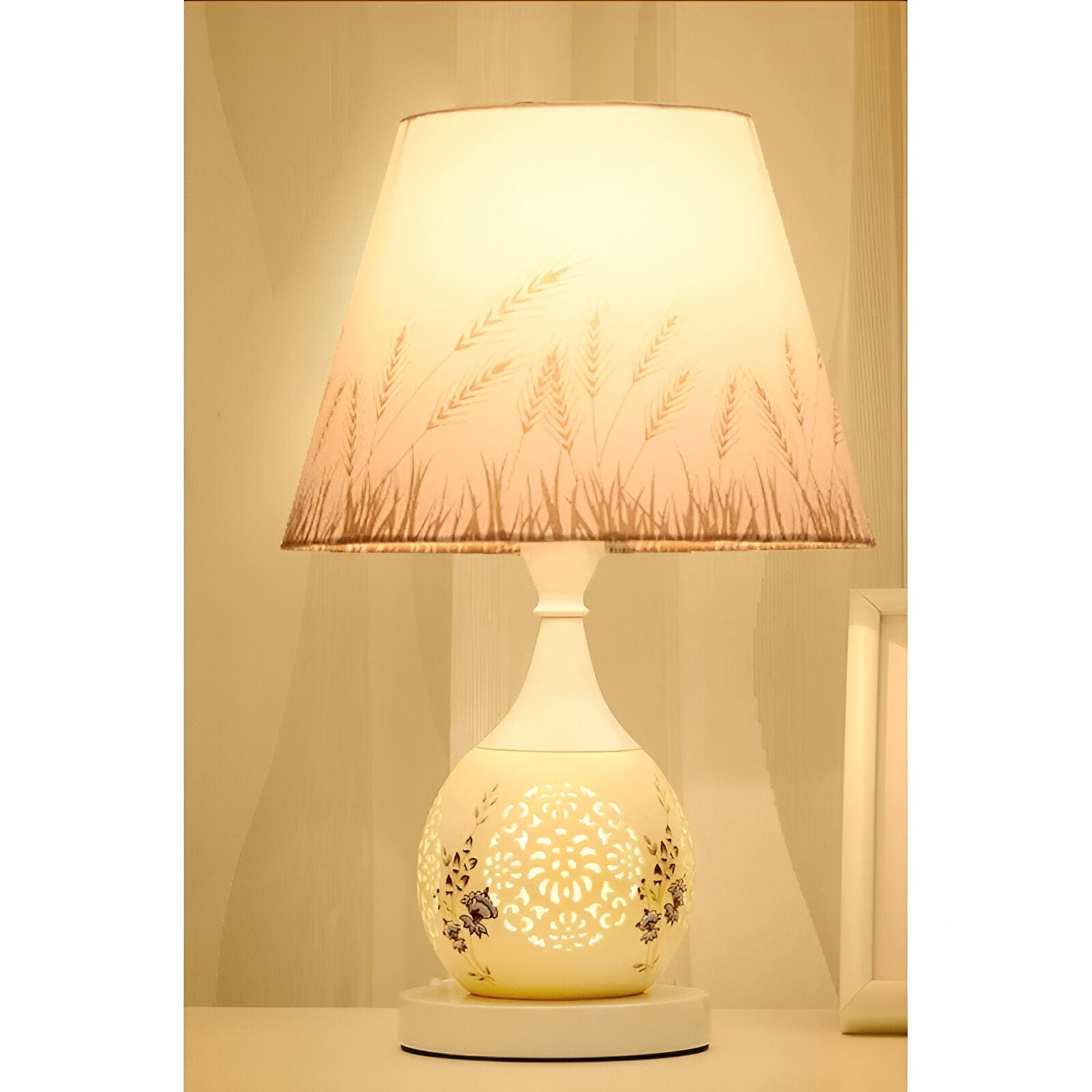 European-Style Crystal Table Lamp