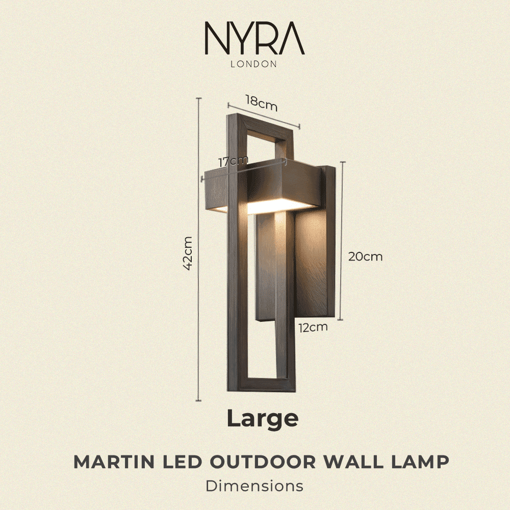 Martin LED Buitenwandlamp