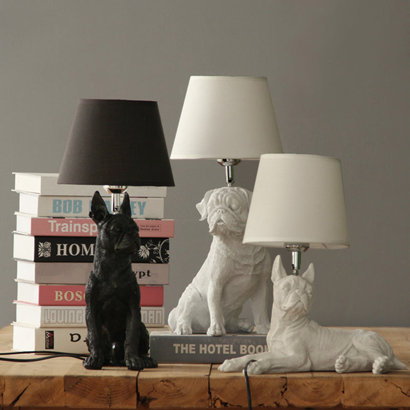 PupElegance - Art Deco Dog Table Lamp