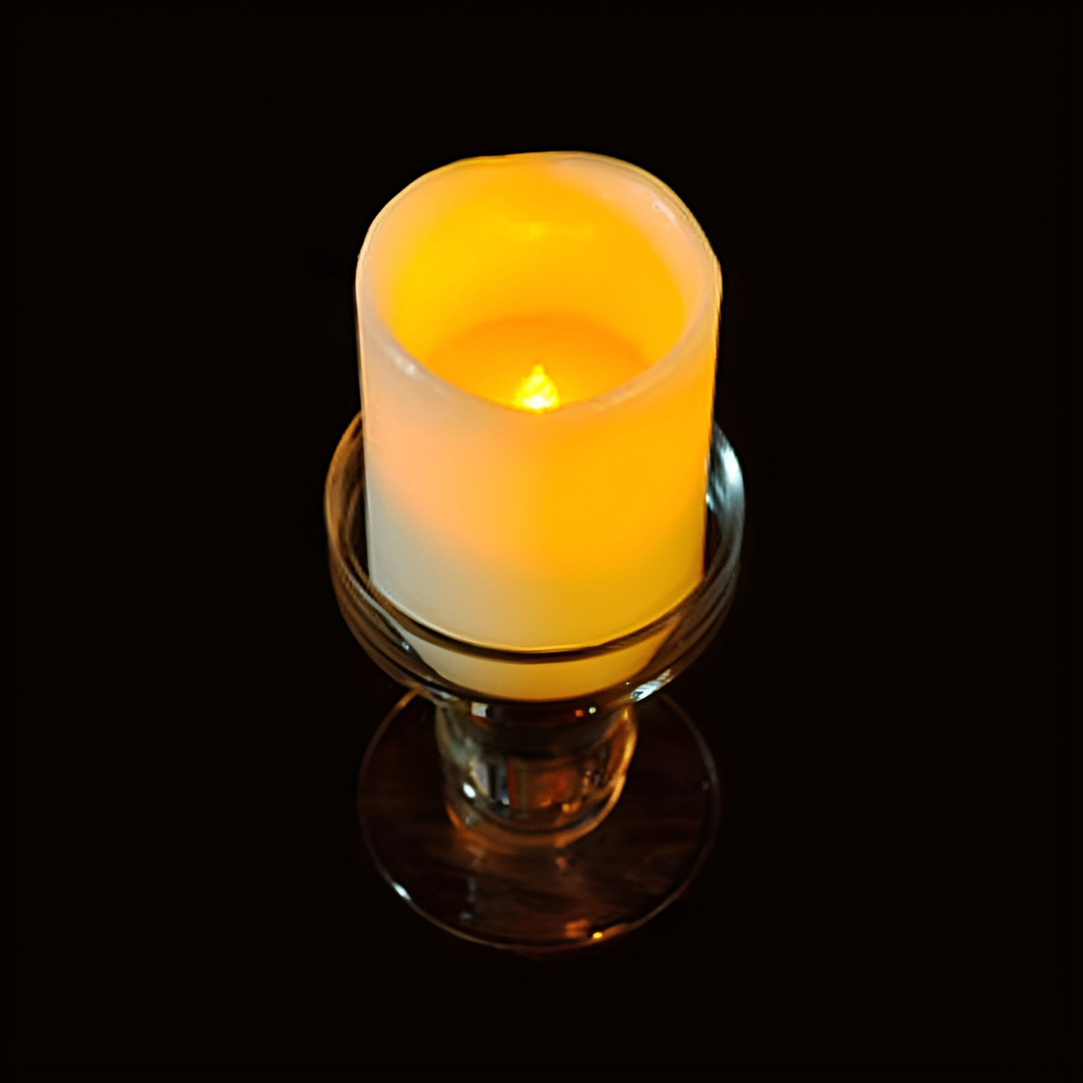 Cylindrical Flickering Flameless Electronic Candle