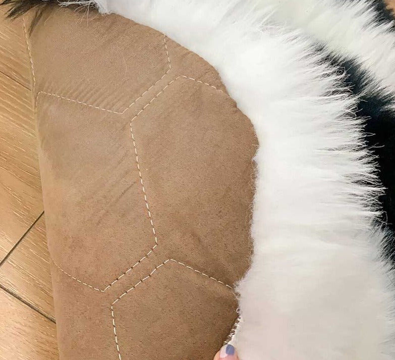 Fluffy Panda Tæppe Mat