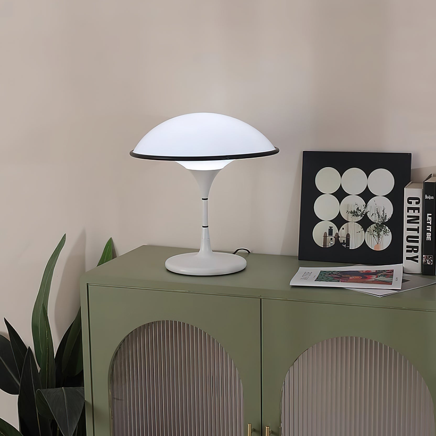 LumiFont - Elegant table lamp with a unique design