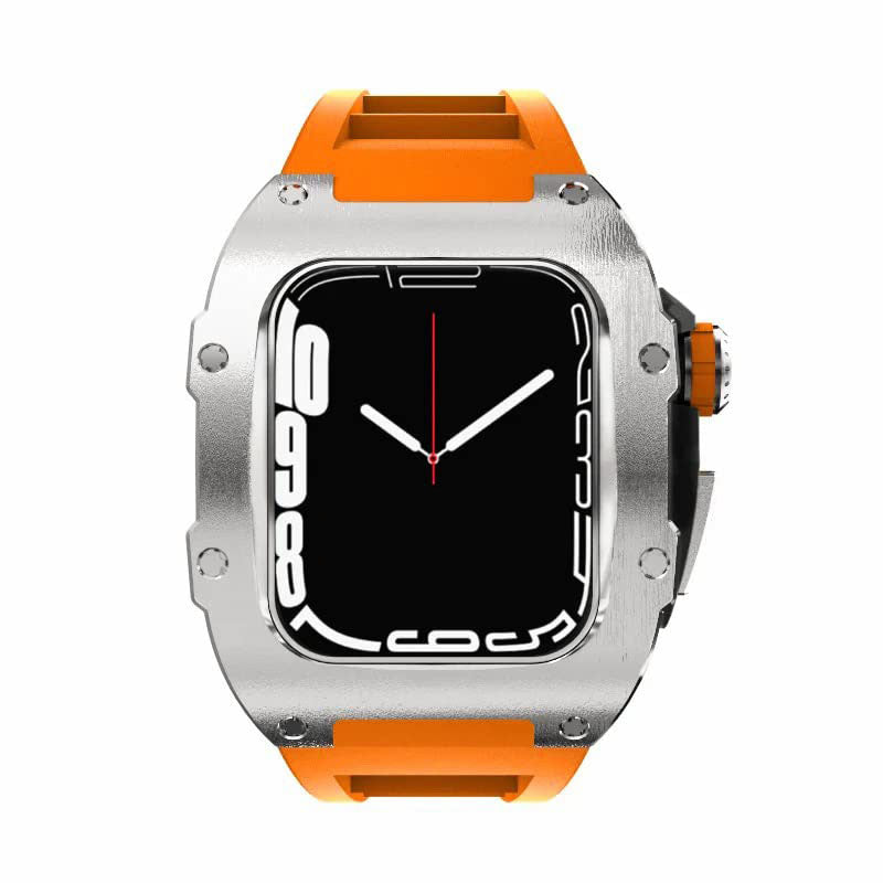 RM 9009 Serien - Silver Apple Watch-fodral