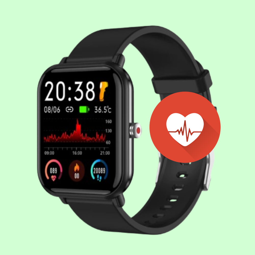 Reloj elegante 2024 de la presión arterial de la prenda impermeable del deporte de la cara de la muñeca del monitor de la presión arterial para el IOS de Android