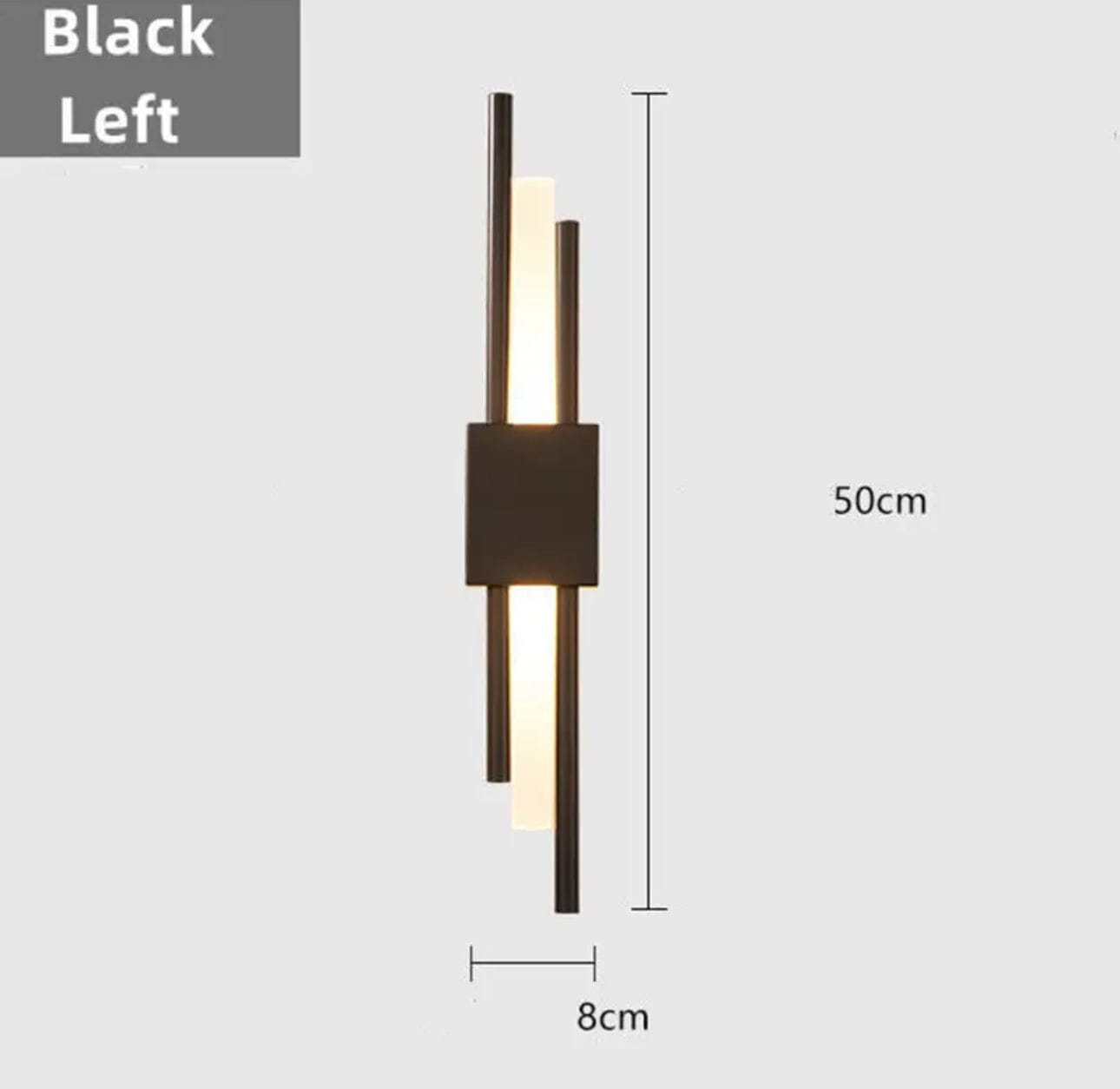 Lampa Duală Neagră Lara