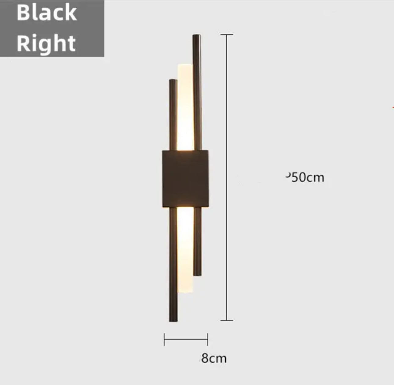 Lampa Duală Neagră Lara