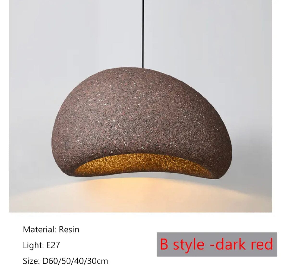 Speckled Wabi Lights lamp