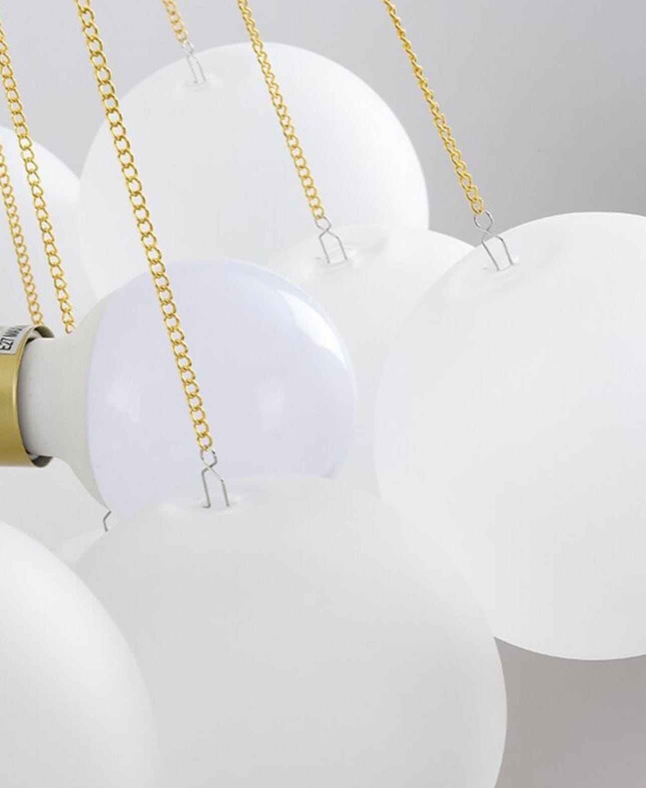 Vrimlo Frosted Ball Chandelier