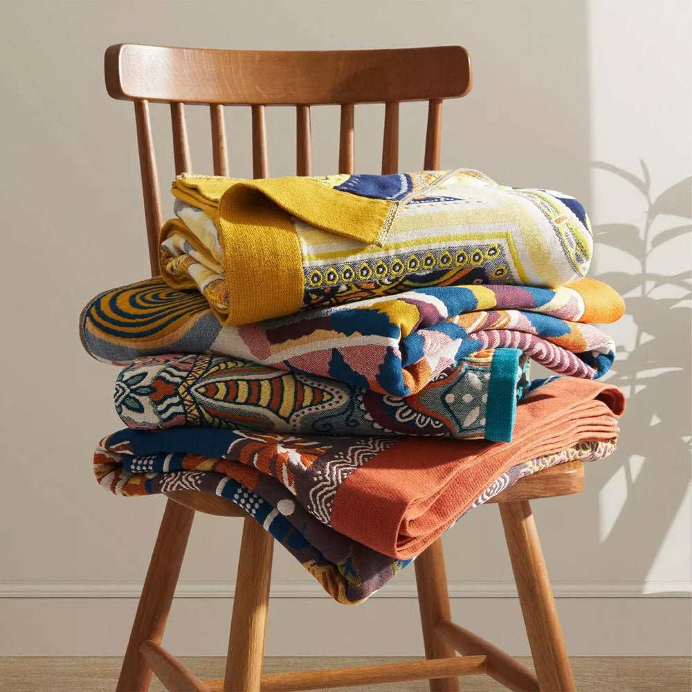 Couverture en Coton Sunburst