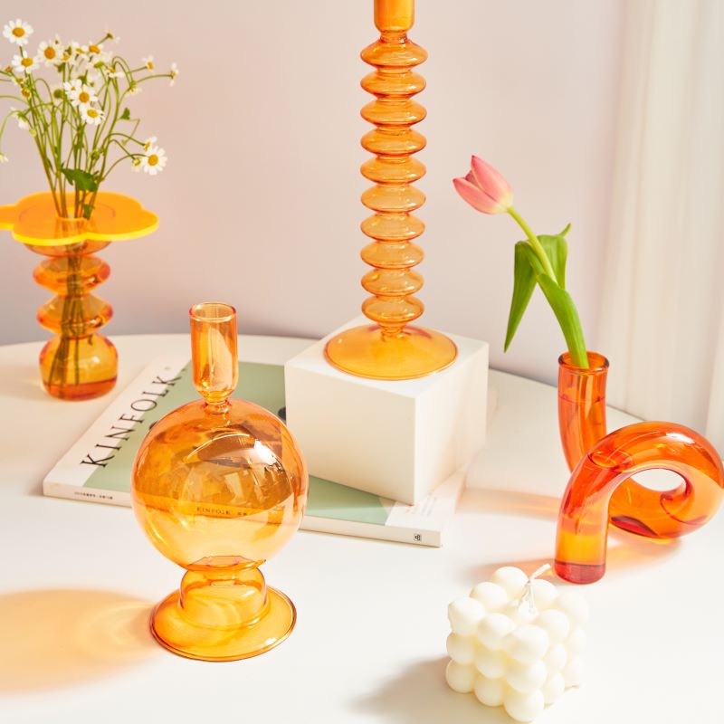 In the Loop Hydroponic Vase & Candle Holder