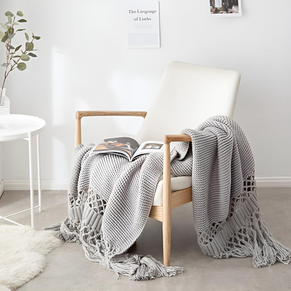 Macramé Bliss Throw Blanket