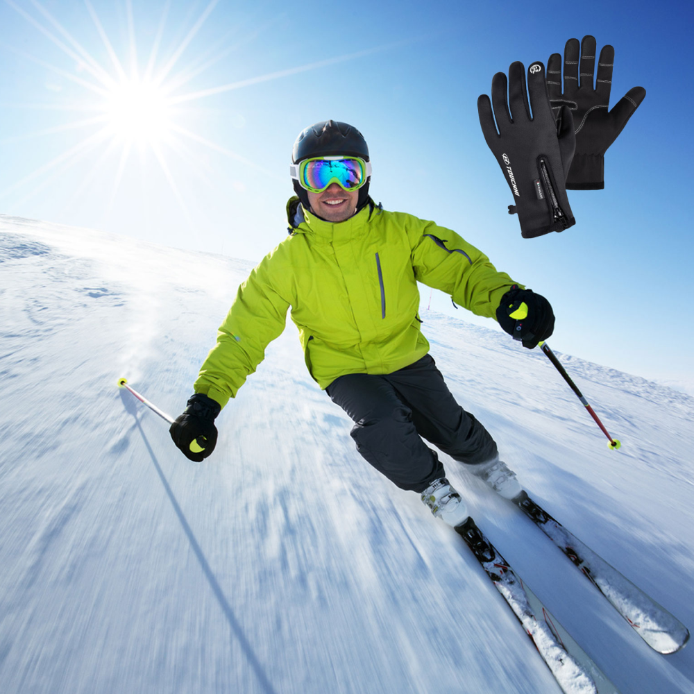 Gants chauffants électriques pour hommes et femmes, pour cyclisme, vélo, Ski