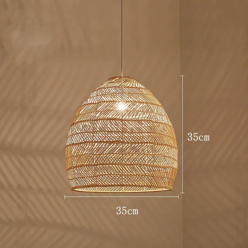 Lisa Rattan Pendant Lamp