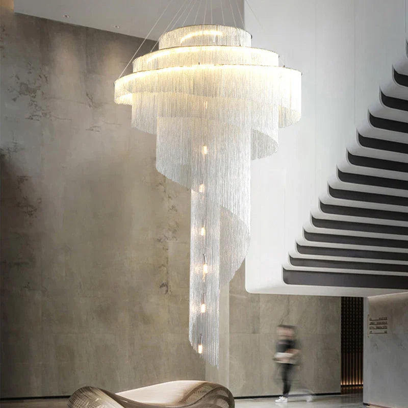 Tassel Spiral Chandelier