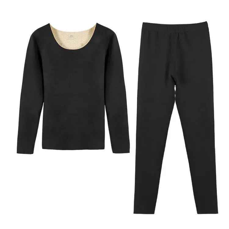 Emma Women’s Thermal Set – Seamless, Thick, Double-Layer Warm Winter Wear