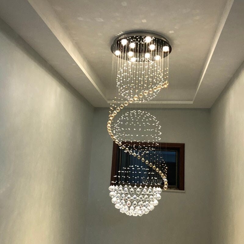 Sergio Spiral Chandelier