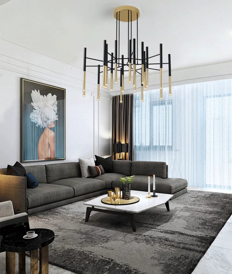 Battersea Tubular Chandelier