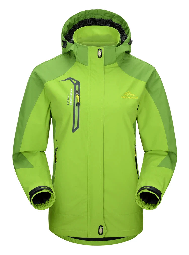 Women's Autumn Outdoor Jacket – Waterproof & Windproof for Hiking, Climbing, & Travel