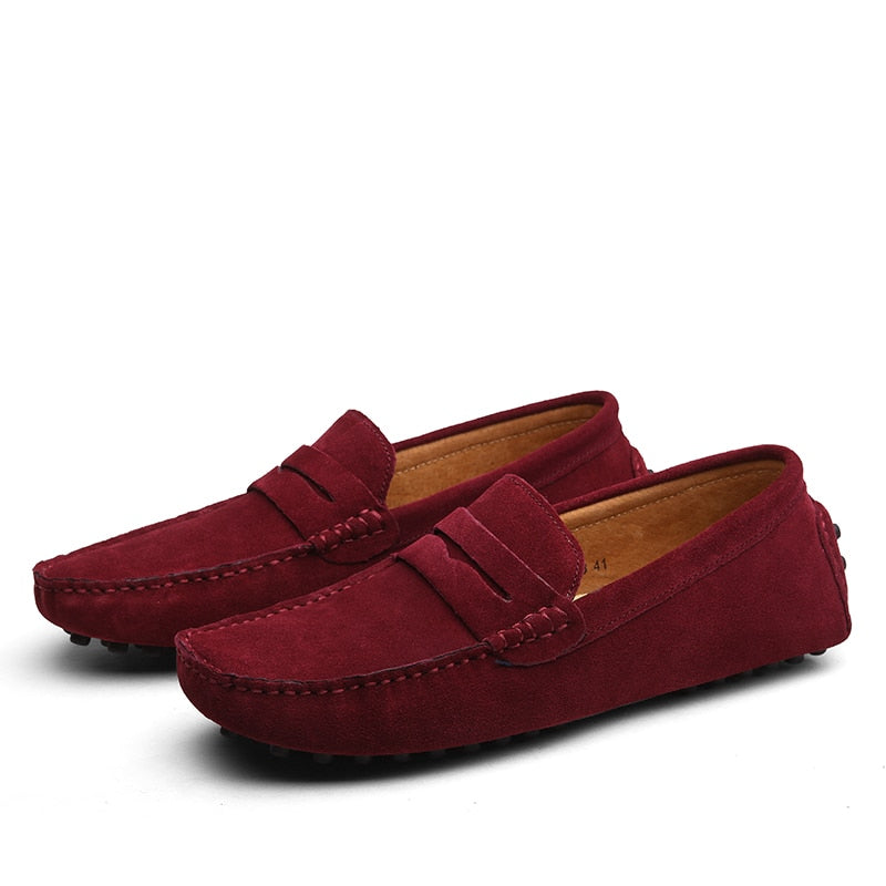 Vardi Marco Elegant suede loafers for the modern man