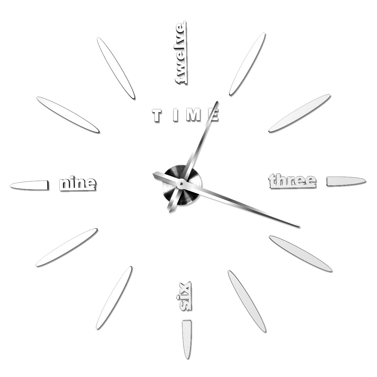 Minimal 3D Decorative Wall Clock