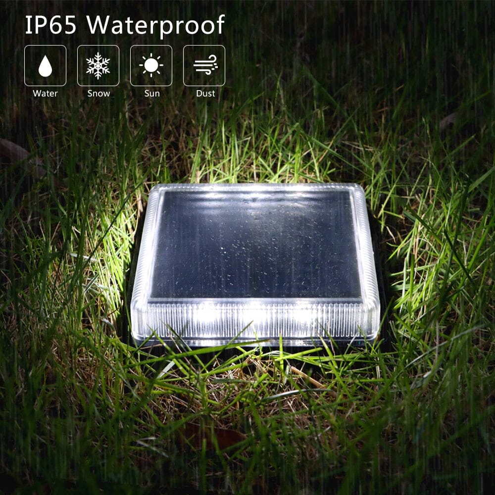 Solar LED Square floor Lights