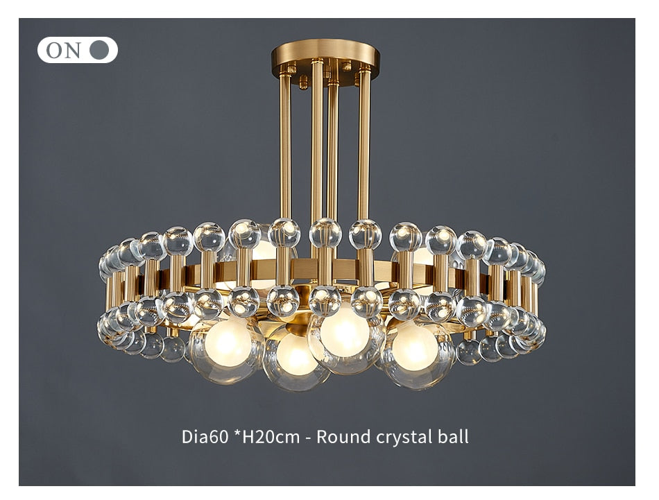 YLK Rarmaden Colorful Luxury crystal chandelier