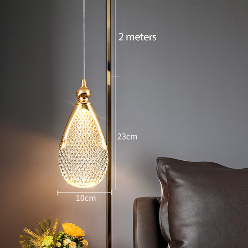 LYF 3-Styles Cosette Nordic LED Lampa Wisząca