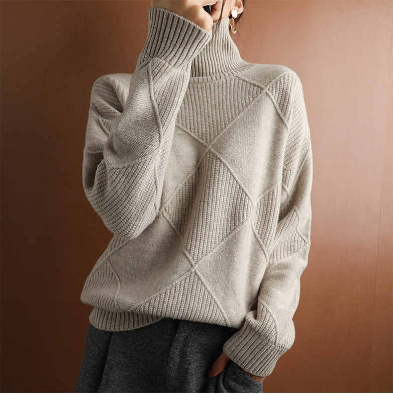 Adelle™ Cashmere Turtleneck Sweater