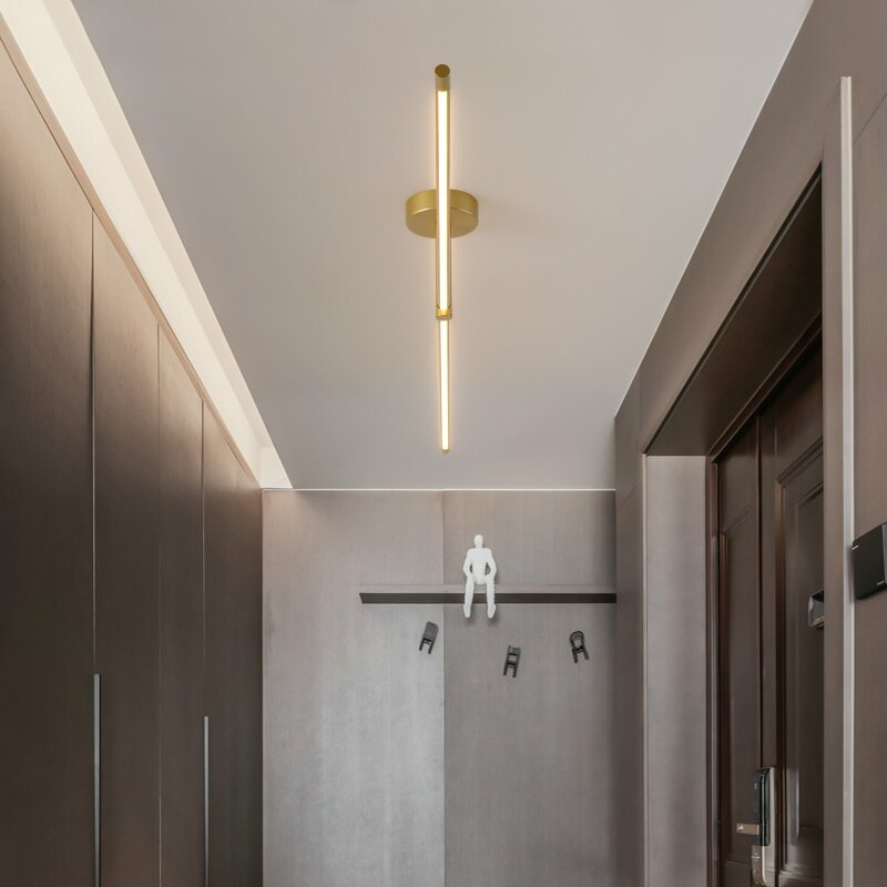 Luminaires de plafond LED modernes pour foyer et couloir