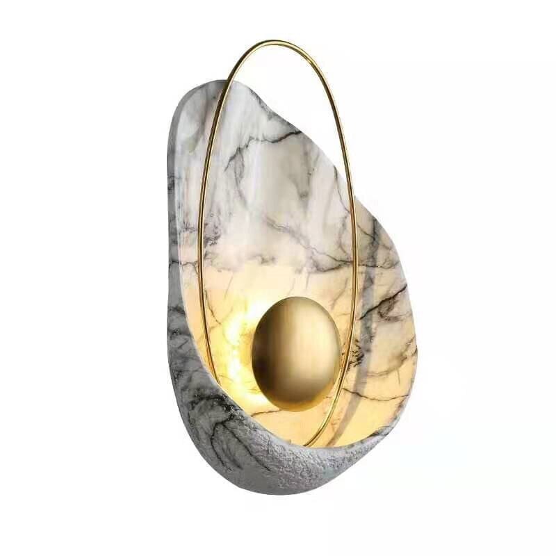 Luxury Imitation Marble Wall Lamp