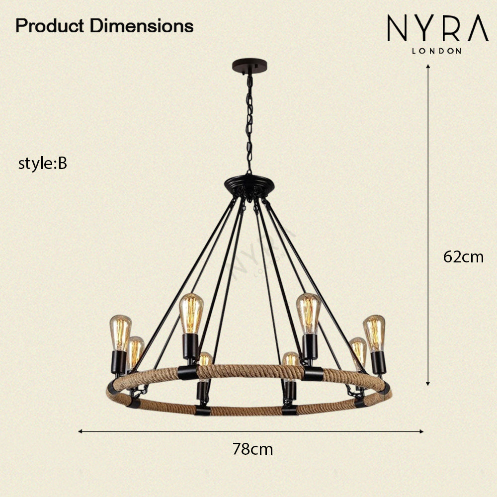 Blaine Farmhouse Chandelier