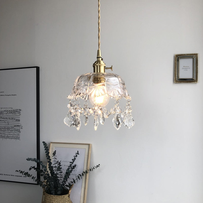 Raysis - Glazen kristal transparante hanglamp