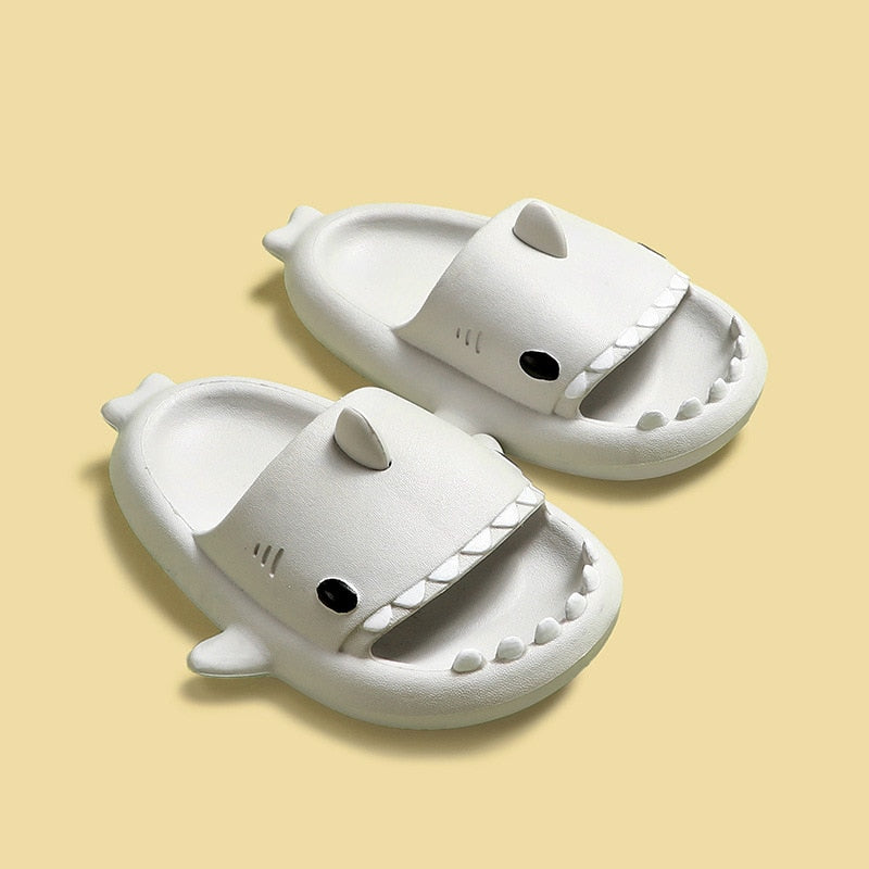 Children's Non-Slip Shark Sliders