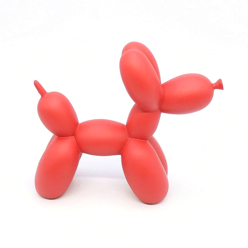 Vibrant Color Balloon Dog Sculpture