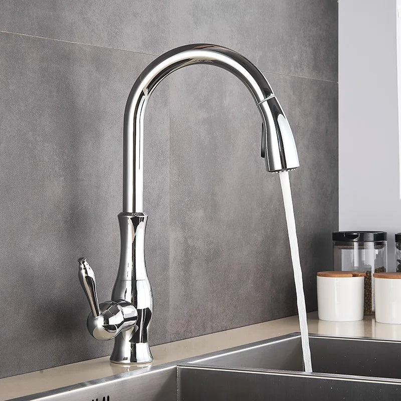 GlamFaucet – Torneiras de Cozinha Douradas